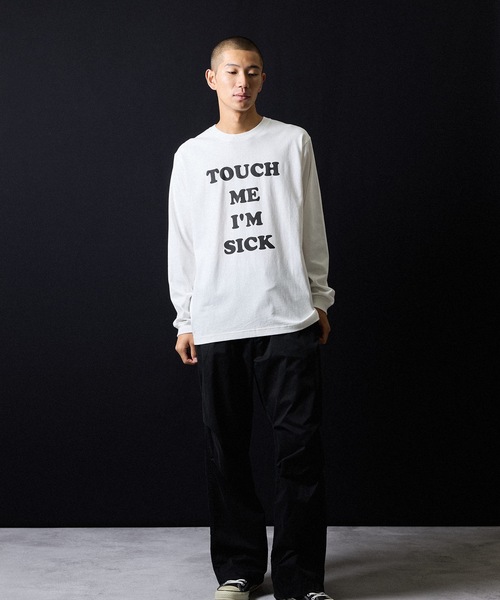 ナンバーナイン　AW03 Touch Me Im Sick Tシャツ　カート期 TOUCH ME I'M SICK PRINTED CLASSIC L/S T-SHIRT / タッチ ミー アイム