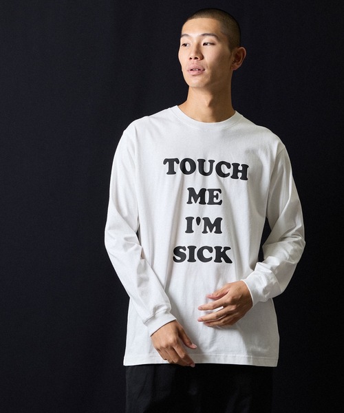 TOUCH ME I'M SICK PRINTED CLASSIC L/S T-SHIRT / タッチ ミー アイム