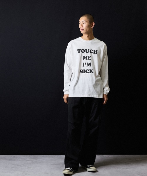セール】TOUCH ME I'M SICK PRINTED CLASSIC L/S T-SHIRT / タッチ