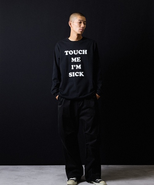 TOUCH ME I'M SICK PRINTED CLASSIC L/S T-SHIRT / タッチ ミー アイム