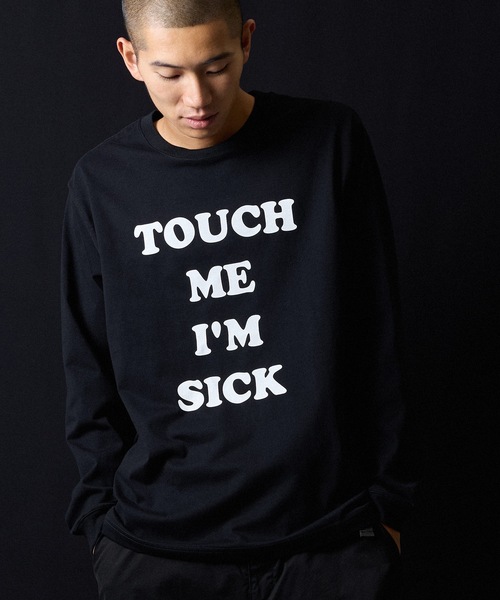 TOUCH ME I'M SICK PRINTED CLASSIC L/S T-SHIRT / タッチ ミー アイム