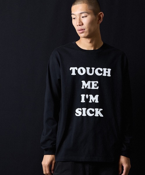 TOUCH ME I'M SICK PRINTED CLASSIC L/S T-SHIRT / タッチ ミー アイム