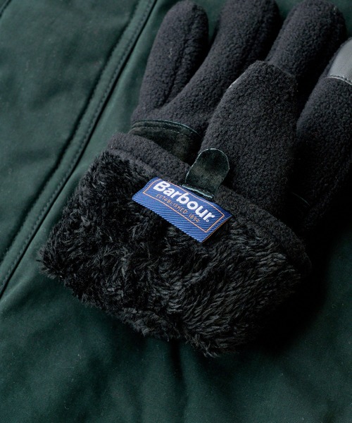 Barbour（バブアー）の「【Barbour】barbour coalford fleece glove（手袋・メンズ・ブラック/オリーブ・M/L）」の6枚目の写真