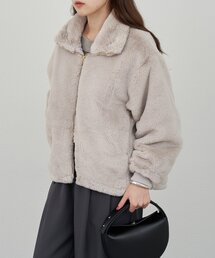 SHENERY | ダブルジップファーコート(その他アウター)