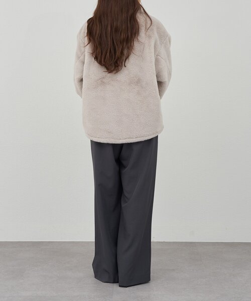 セール】ダブルジップファーコート（その他アウター）｜SHENERY