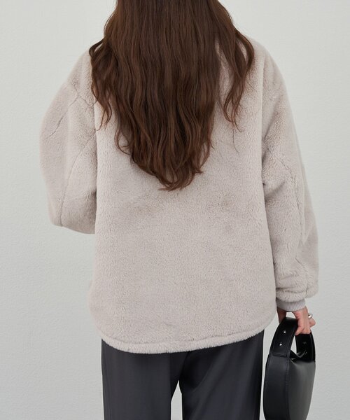 セール】ダブルジップファーコート（その他アウター）｜SHENERY