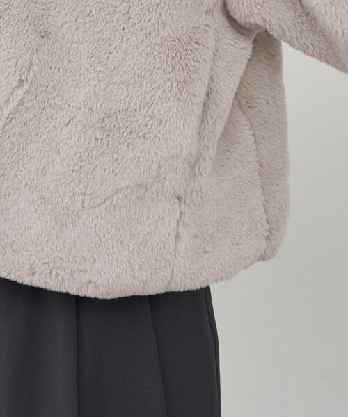 セール】ダブルジップファーコート（その他アウター）｜SHENERY