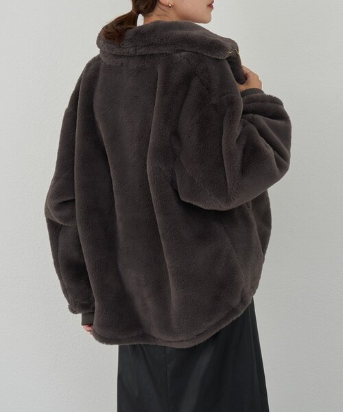 セール】ダブルジップファーコート（その他アウター）｜SHENERY