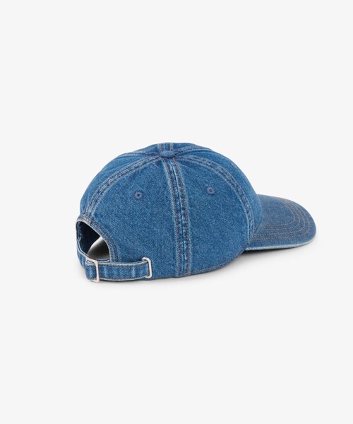 LACOSTE（ラコステ）の「ウォッシュドデニムワンポイントキャップ（キャップ・レディース・ブルー・FREE）」の8枚目の写真