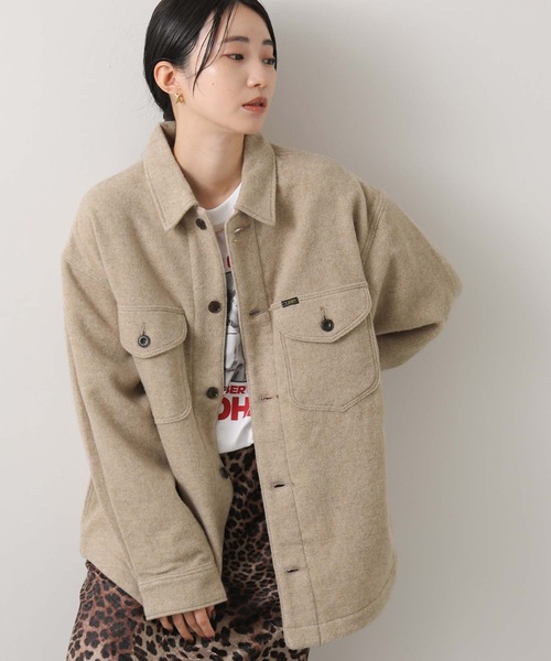 Lee(リー)の「Lee_CPOジャケット(その他アウター・レディース・ベージュ・M)」の1枚目の写真