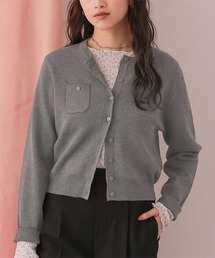 titivate（ティティベイト）の「胸ポケットニットカーディガン（カーディガン/ボレロ）」