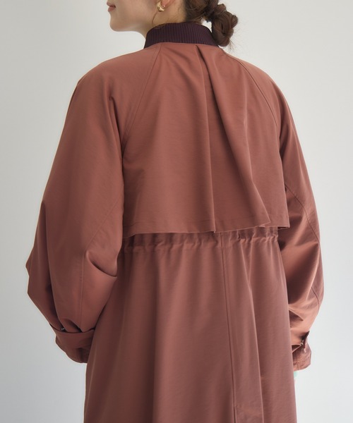 KATHARINE ROSS（キャサリンロス）の「【KATHARINE ROSS】中綿ライナー付ツイルコート（その他アウター・レディース・ベージュ/テラコッタ・MEDIUM）」の20枚目の写真