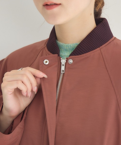 KATHARINE ROSS（キャサリンロス）の「【KATHARINE ROSS】中綿ライナー付ツイルコート（その他アウター・レディース・ベージュ/テラコッタ・MEDIUM）」の22枚目の写真