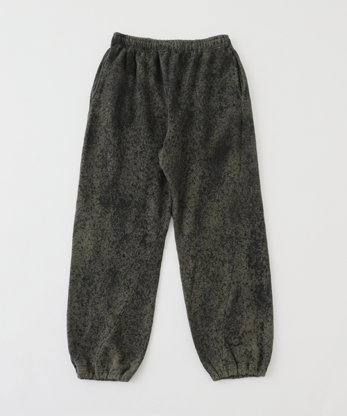NOMA t.d.(ノーマティーディー)の「NOMARHYTHM TEXTILE (ノーマリズム テキスタイル) Hand Dye Twist パンツ(スウェットパンツ・メンズ・グリーン・2/3)」の1枚目の写真
