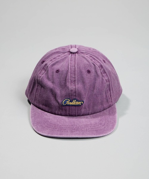 PENDLETON（ペンドルトン）の「【 PENDLETON / ペンドルトン 】ピグメントロゴワッペンキャップ（キャップ・レディース・ブラウン/ベージュ/パープル・FREE）」の8枚目の写真