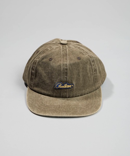 PENDLETON（ペンドルトン）の「【 PENDLETON / ペンドルトン 】ピグメントロゴワッペンキャップ（キャップ・レディース・ブラウン/ベージュ/パープル・FREE）」の4枚目の写真