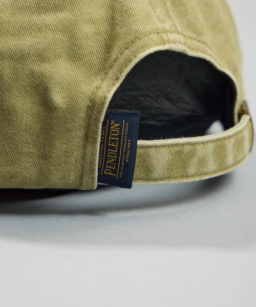 PENDLETON（ペンドルトン）の「【 PENDLETON / ペンドルトン 】ピグメントロゴワッペンキャップ（キャップ・レディース・ブラウン/ベージュ/パープル・FREE）」の12枚目の写真