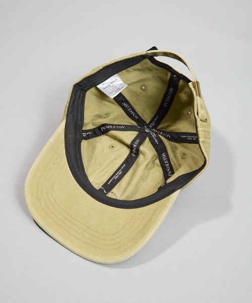 PENDLETON（ペンドルトン）の「【 PENDLETON / ペンドルトン 】ピグメントロゴワッペンキャップ（キャップ・レディース・ブラウン/ベージュ/パープル・FREE）」の13枚目の写真