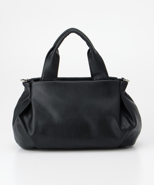 Honeys（ハニーズ）の「やわらかハンドバッグ（ハンドバッグ・レディース・アイボリー/グレイッシュベージュ/ダークブラウン/ブラック・FREE）」の18枚目の写真