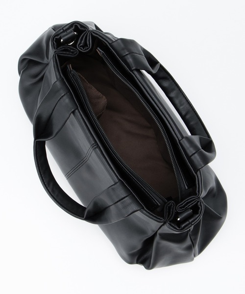 Honeys（ハニーズ）の「やわらかハンドバッグ（ハンドバッグ・レディース・アイボリー/グレイッシュベージュ/ダークブラウン/ブラック・FREE）」の19枚目の写真