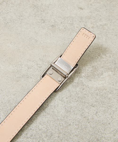 ITTI（イッチ）の「ITTI イッチ / HERRIE W BUCKLE BELT - PM / RAPTO FLEX / STNB 牛革ナローレザーベルト / ITTI-GOODS-095-RF-PM（ベルト・メンズ・ブラック・FREE）」の10枚目の写真