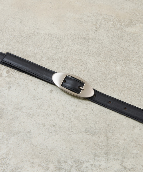 ITTI（イッチ）の「ITTI イッチ / HERRIE W BUCKLE BELT - PM / RAPTO FLEX / STNB 牛革ナローレザーベルト / ITTI-GOODS-095-RF-PM（ベルト・メンズ・ブラック・FREE）」の11枚目の写真