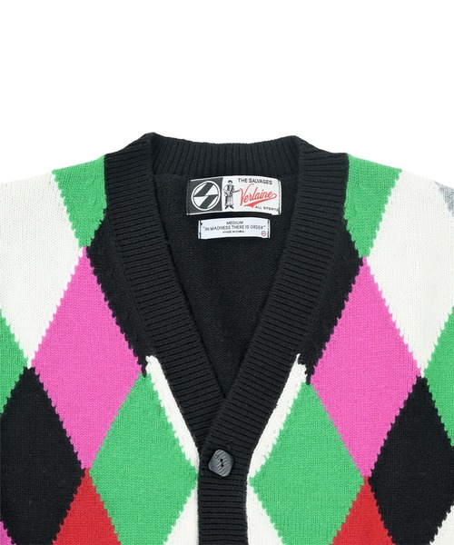 The Salvages（サルベージ）の「【The Salvages/ザ・サルヴェージズ】 'Verlaine' Cardigan（カーディガン/ボレロ・メンズ・ブラック系その他・M/L/XL）」の3枚目の写真