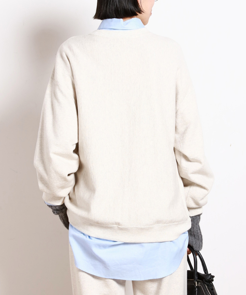 AMERICANA/アメリカーナ】別注AMEY emblem C/N PULLOVER（Tシャツ