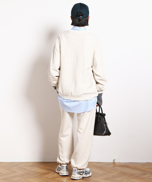 AMERICANA/アメリカーナ】別注AMEY emblem C/N PULLOVER（Tシャツ