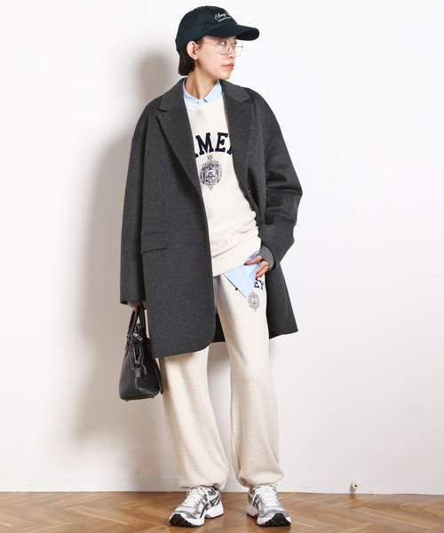 AMERICANA（アメリカーナ）の「【AMERICANA/アメリカーナ】別注AMEY emblem C/N PULLOVER（Tシャツ/カットソー・レディース・アイボリー・FREE）」の7枚目の写真