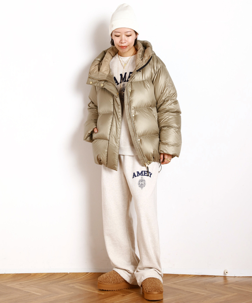 AMERICANA/アメリカーナ】別注AMEY emblem C/N PULLOVER（Tシャツ