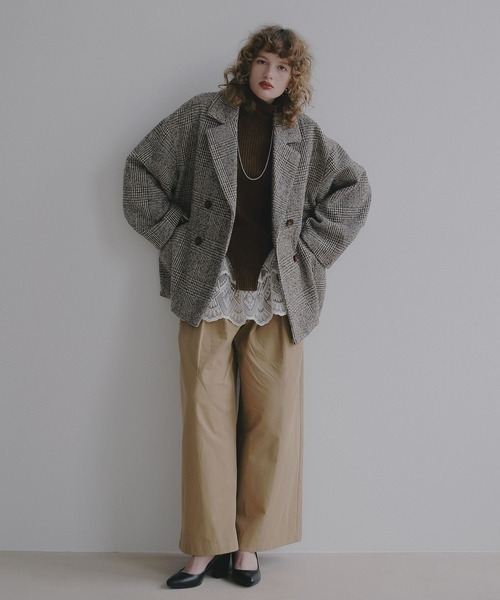 BAYFLOW（ベイフロー）の「【EF(エフ)】レイヤードレース（WOMEN）（ストール/ショール・レディース・アイボリー・FREE）」の2枚目の写真