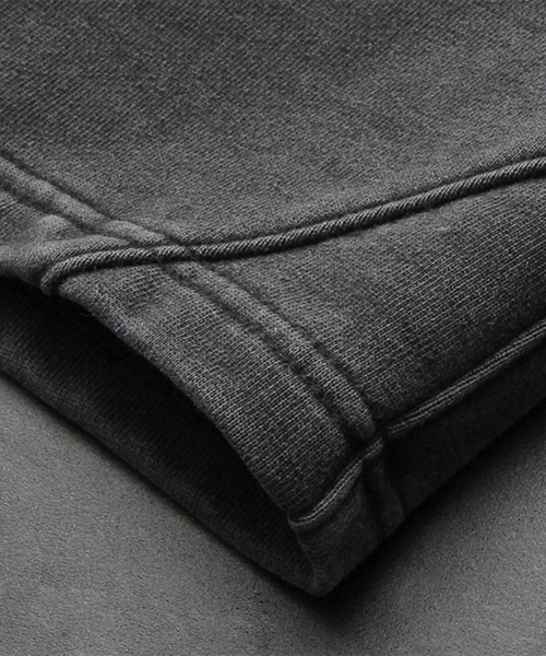 CRIGUN（クリガン）の「スプリットバミューダパンツピグメントBLACK（その他パンツ・レディース・ブラック・LARGE/X-LARGE/MEDIUM）」の7枚目の写真