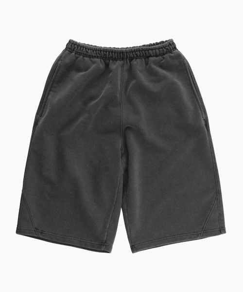 CRIGUN（クリガン）の「スプリットバミューダパンツピグメントBLACK（その他パンツ・レディース・ブラック・LARGE/X-LARGE/MEDIUM）」の8枚目の写真