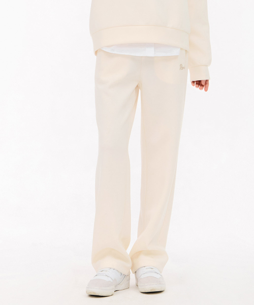 CHASECULT(チェイスカルト)の「レディース ストレート ウォームアップパンツ - アイボリー(スウェットパンツ・レディース・アイボリー・70/67)」の4枚目の写真