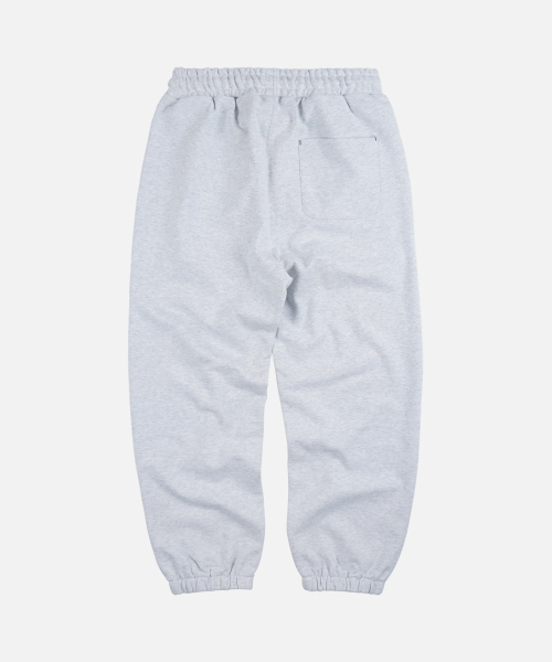 FRIZMWORKS(フリズムワークス)の「COVER STITCH SWEAT PANTS _ WHITE MELANGE(スウェットパンツ・メンズ・その他・MEDIUM/LARGE/X-LARGE/SMALL)」の2枚目の写真