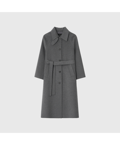 LOOKAST(ルックキャスト)の「ロア カシミヤ ハンドメイド レグランコート / ROAH CASHMERE HANDMADE REGLAN COAT_4colors(チェスターコート・レディース・ブラック/ブラウン/ダークグレー/Beige・ONE)」の3枚目の写真