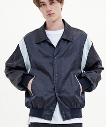TRIP LE SENS（トリップ ル センス）の「ウィンドブレーカーオーバーバーシティジャケット_NAVY BLUE（スタジャン）」
