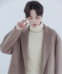 ドロップショルダー」に該当するレディースのチェスターコート