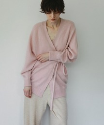 SANTEカシミヤヘアリーニットカーディガン