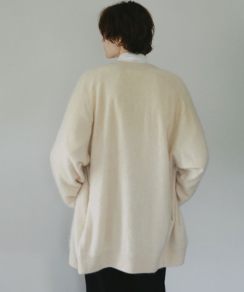 ETRE TOKYO(エトレトウキョウ)の「SANTEカシミヤヘアリーニットカーディガン(カーディガン/ボレロ・レディース・ピンク/ベージュ/アイボリー・FREE)」の16枚目の写真