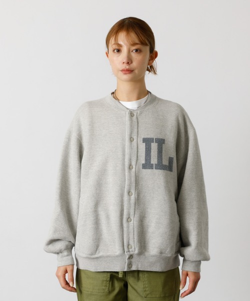 REMI RELIEF（レミレリーフ）の「別注【REMI RELIEF / レミレリーフ】ノンストレス起毛裏毛 スタジアムジャンパー / スウェット スタジャン / SP加工（Tシャツ/カットソー・メンズ・グレー/ブラック・M/L）」の22枚目の写真