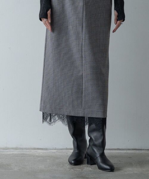 セール】ガンクラブチェックタイトスカート（スカート）｜GALLEST