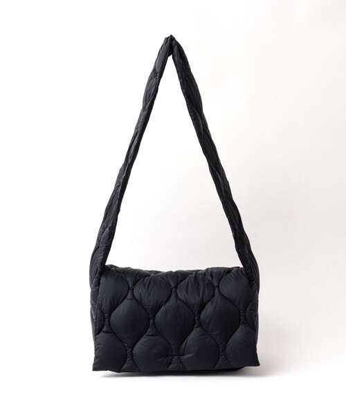 TAION（タイオン）の「【TAION / タイオン】MILITARY MESSENGER DOWN BAG M（ショルダーバッグ・メンズ・ブラック/ブラウン系その他/ダークネイビー・FREE）」の8枚目の写真