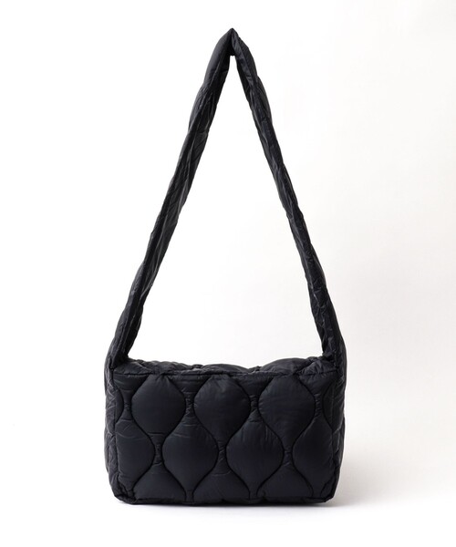 TAION（タイオン）の「【TAION / タイオン】MILITARY MESSENGER DOWN BAG M（ショルダーバッグ・メンズ・ブラック/ブラウン系その他/ダークネイビー・FREE）」の6枚目の写真