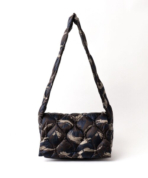 TAION（タイオン）の「【TAION / タイオン】MILITARY MESSENGER DOWN BAG M（ショルダーバッグ・メンズ・ブラック/ブラウン系その他/ダークネイビー・FREE）」の14枚目の写真