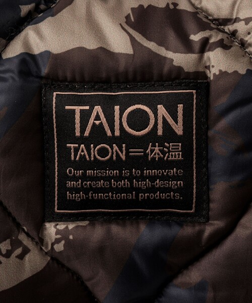 TAION（タイオン）の「【TAION / タイオン】MILITARY MESSENGER DOWN BAG M（ショルダーバッグ・メンズ・ブラック/ブラウン系その他/ダークネイビー・FREE）」の21枚目の写真