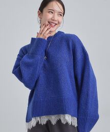 Cutie Blonde | レースラメニット(ニット/セーター)