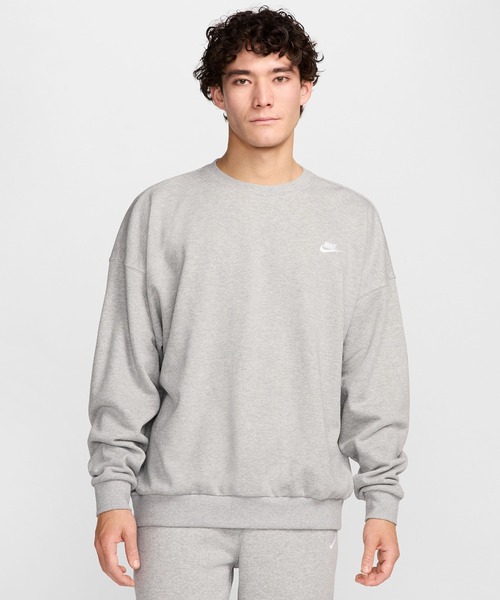 セール】NIKE ﾅｲｷ ｸﾗﾌﾞ FT ｵｰﾊﾞｰｻｲｽﾞ L/S ｸﾙｰ HJ1820（Tシャツ