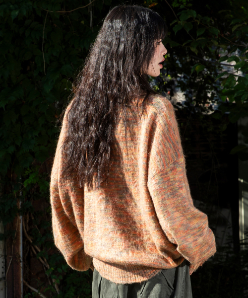 RuNaKi'Hu'(ルナキフ)の「WXK027 フワフワルーズフィットカーディガン (MULTI)(カーディガン/ボレロ・レディース・その他・FREE)」の3枚目の写真